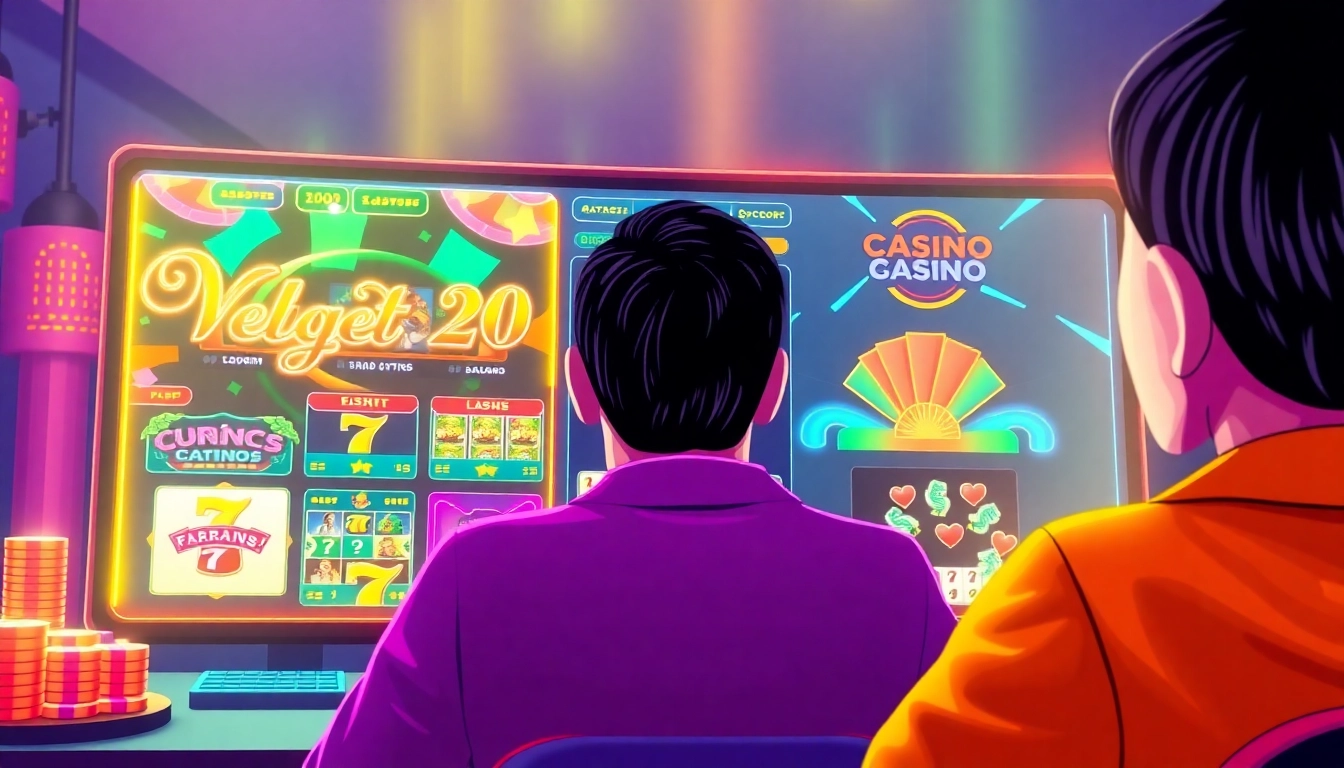 Engaging online casino experience showcasing Casino online real money games and user interface in lively colors.