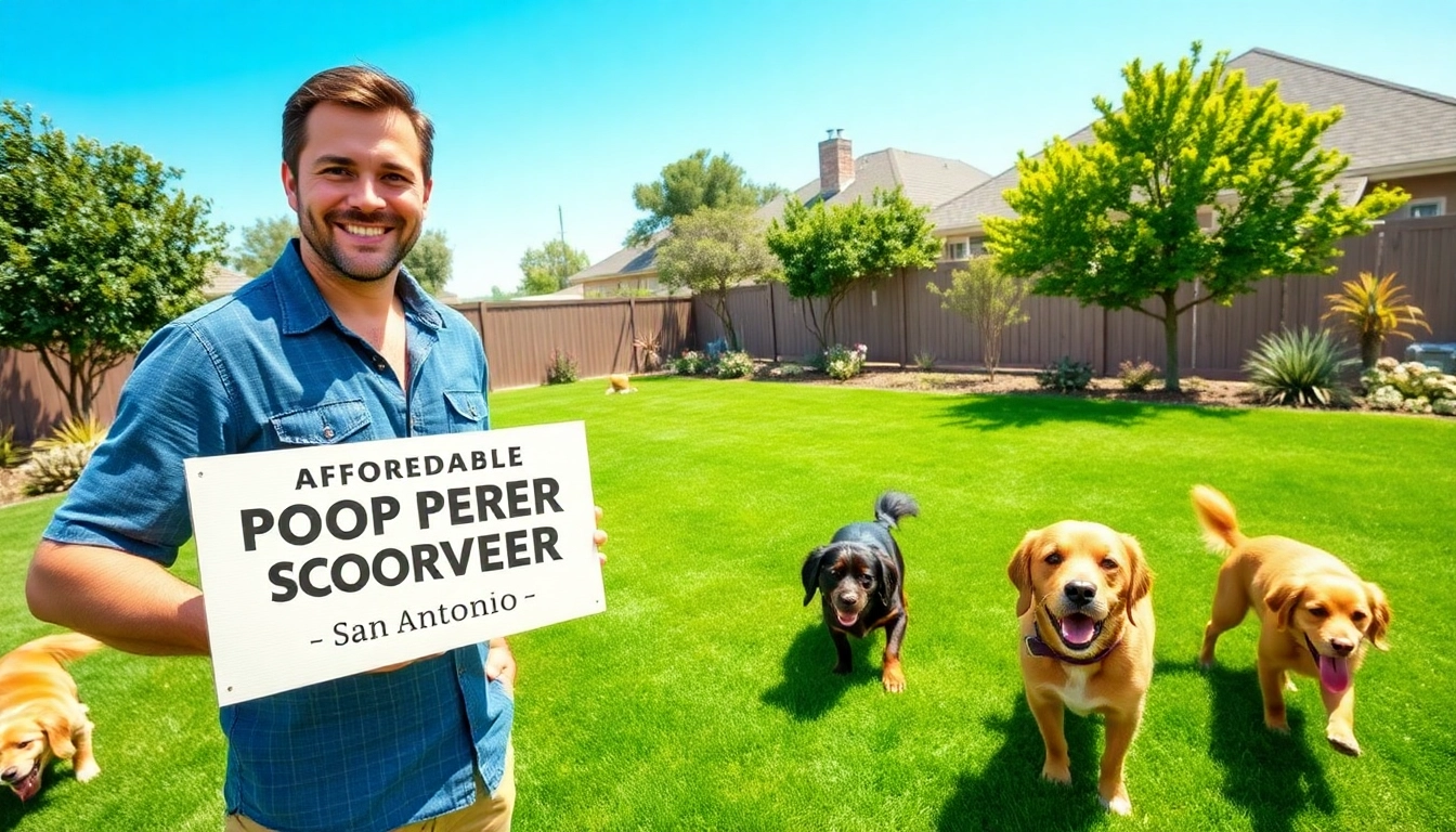 Reliable and Affordable Pooper Scooper Service in San Antonio