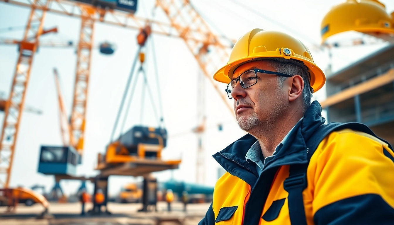 Supervisor monitoring lifting operations for Level 5 lifting operations answers in a construction setting.