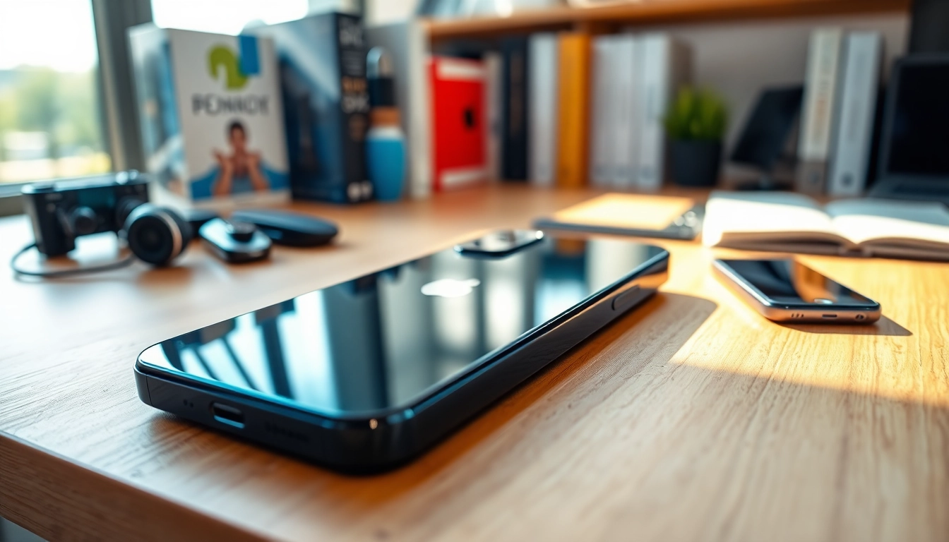 Explore options to buy iPhone 16 Pro, highlighting its sleek design and premium features.