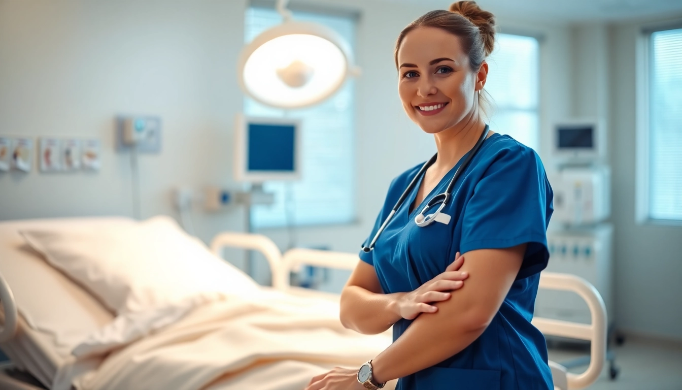 Nurse supporting a patient in a hospital setting, highlighting aspects of the VDAP Program in Alabama