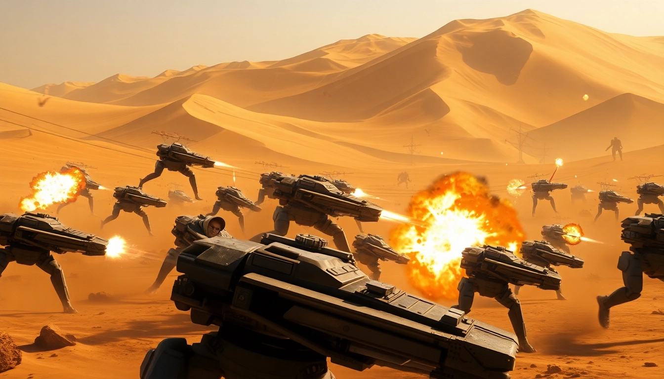 Experience thrilling gameplay with the Dune 2 download featuring epic battles and desert landscapes.