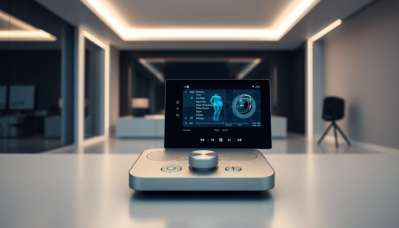Explore the sleek design and features of the https://hardwareplayer.com music player in a modern setting.