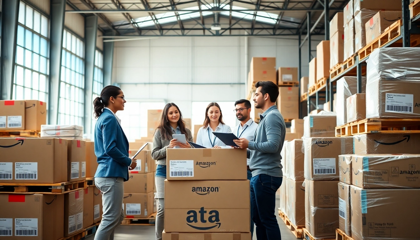 Optimize your amazon fba wholesale strategy with organized warehouse inventory management.