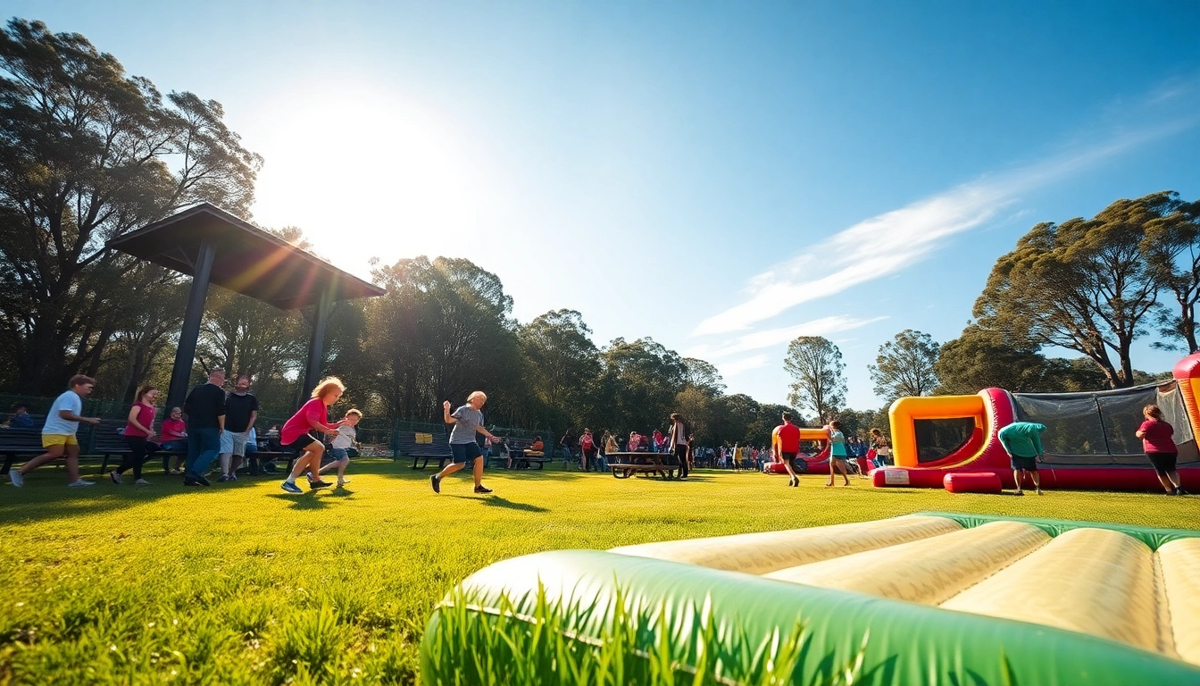 Engage in a thrilling wildfire event perth with families enjoying outdoor activities and vibrant scenery.